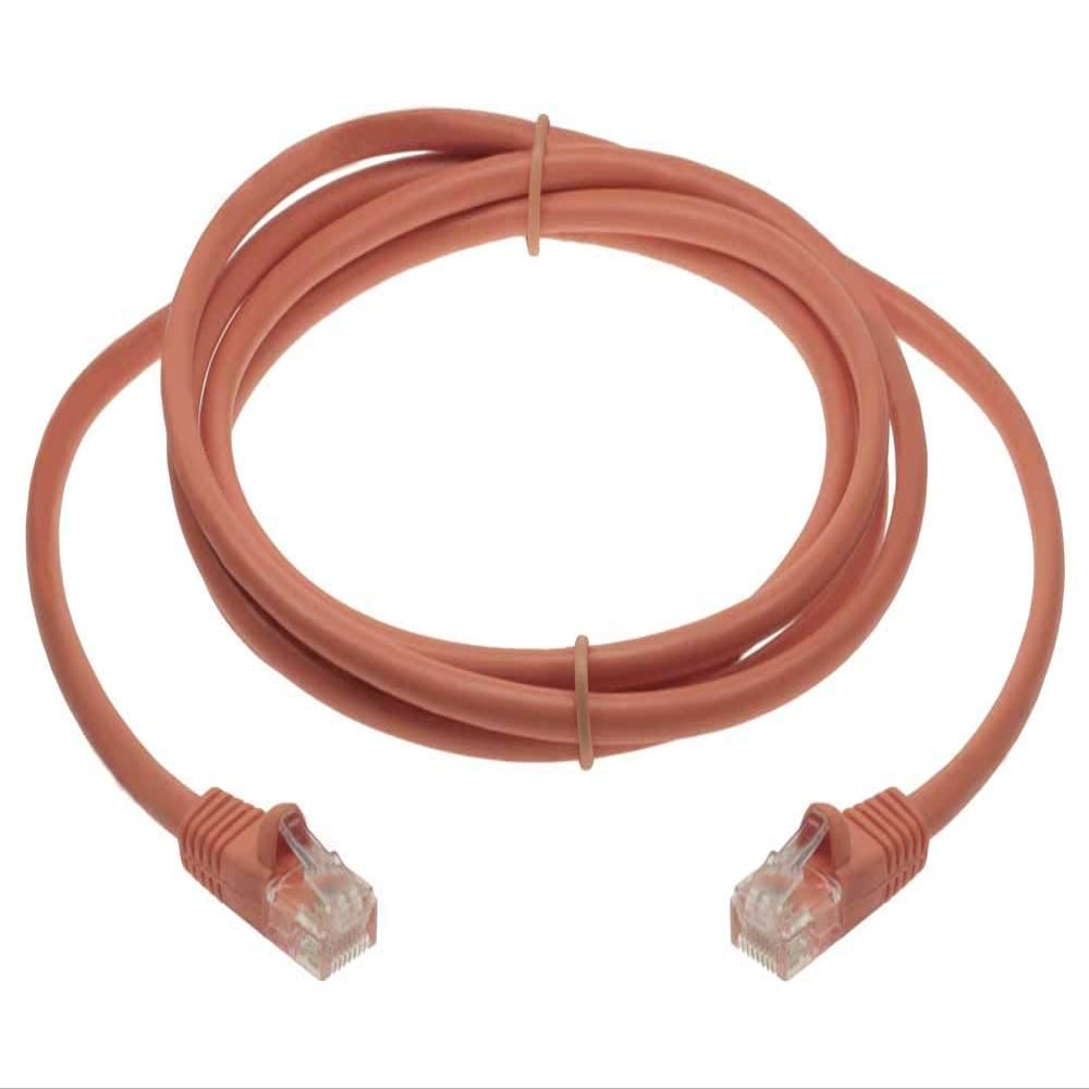 12ft Cat 5E Unshielded (UTP) Ethernet Network Cable - Orange