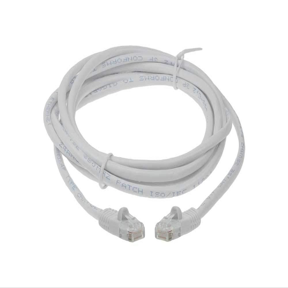 12ft Cat 5E Unshielded (UTP) Ethernet Network Cable - White