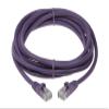 12ft Cat 5E Unshielded (UTP) Ethernet Network Cable - Purple view 1