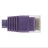 12ft Cat 5E Unshielded (UTP) Ethernet Network Cable - Purple view 3
