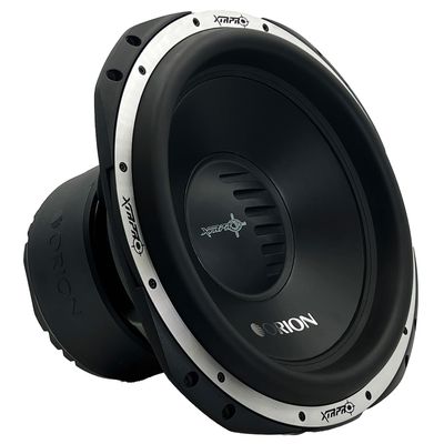 ORION XTRPRO Series XTRPRO154D 15 High Output Car Subwoofer, 8000W Max Power, 2000W RMS, Dual 4 Ohm, 3 Aluminum Voice Coil, Cast Basket Competition Grade Powerful Car Audio Bass Builds