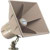 Bogen SAH5 Self-Amplified Horn Speaker, 5 W, DC Powered, Weatherproof, Digital Switching, Amplified Horn Speaker with Volume Control Knob and Swivel Mount view 1