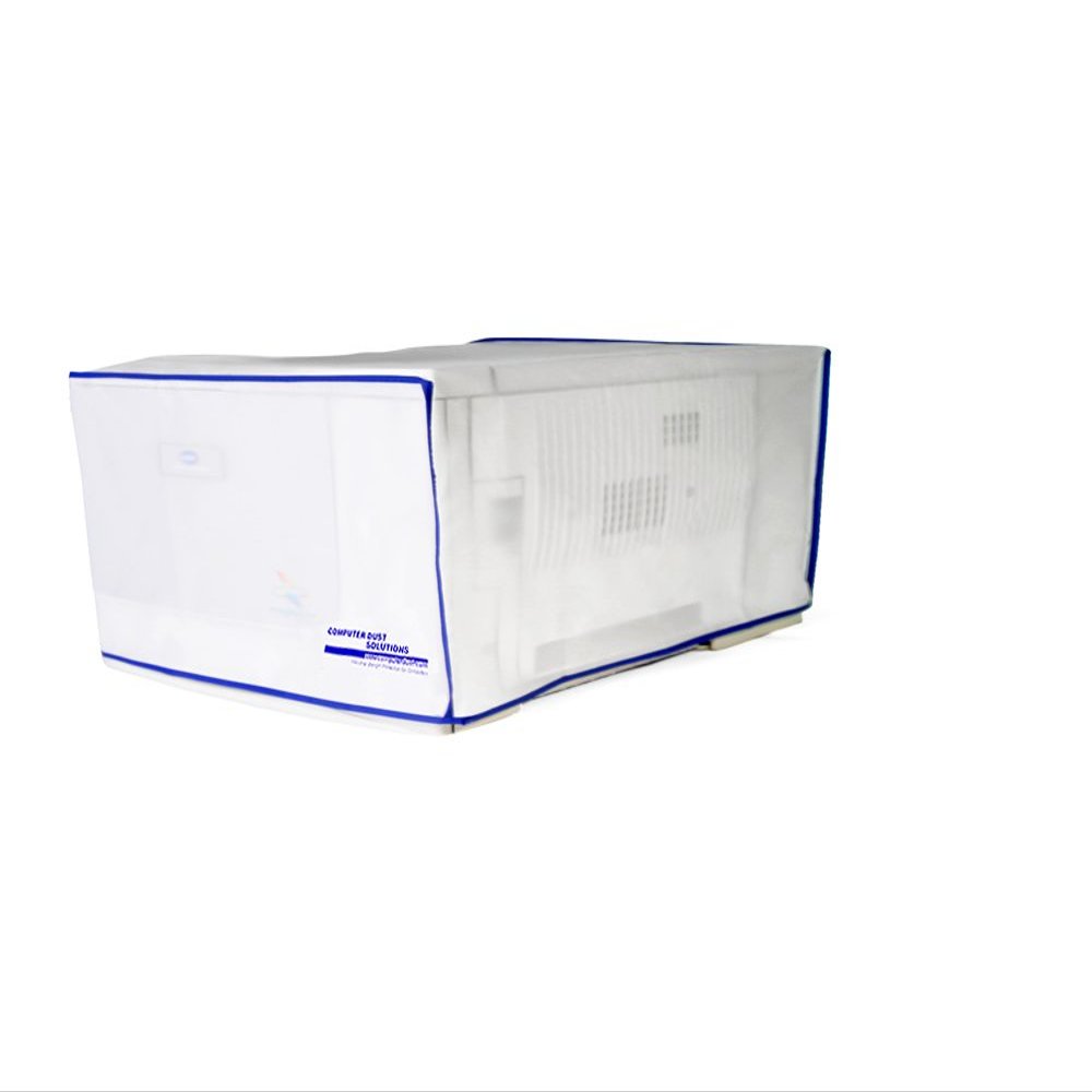 Dust and Water Resistant Silky Smooth Antistatic Vinyl Computer CPU dust Cover (17W x4H x14D)