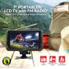 Supersonic SC-195 Portable Widescreen LCD Display with Digital TV Tuner, USB/SD Inputs and AC/DC Compatible for RVs, 7-Inch view 4