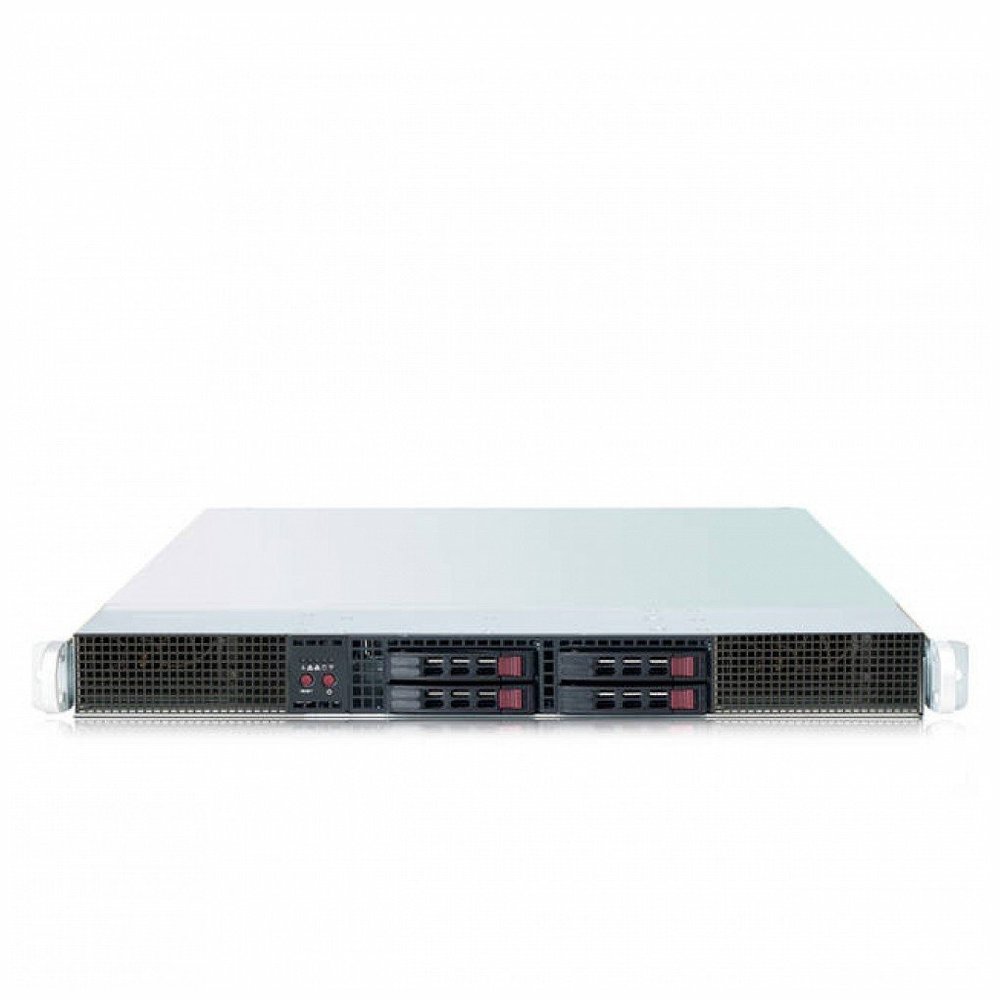 Supermicro SuperServer SYS-1026GT-TRF Dual LGA1366 1800W 1U Rackmount Server Barebone System (Black)