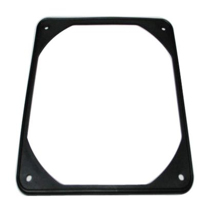120mm Fan Silicone Soft Anti-Vibration Noise Reduction Silencer Gasket - Black