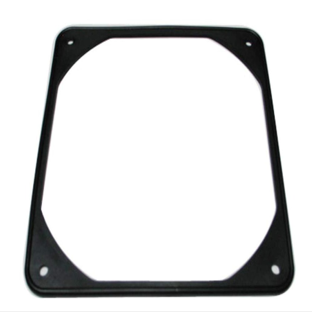 120mm Fan Silicone Soft Anti-Vibration Noise Reduction Silencer Gasket - Black