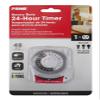 Prime Wire & Cable TNINL2412 1-Outlet 24 Hour Electro Mechanical Timer with Nightlight view 2