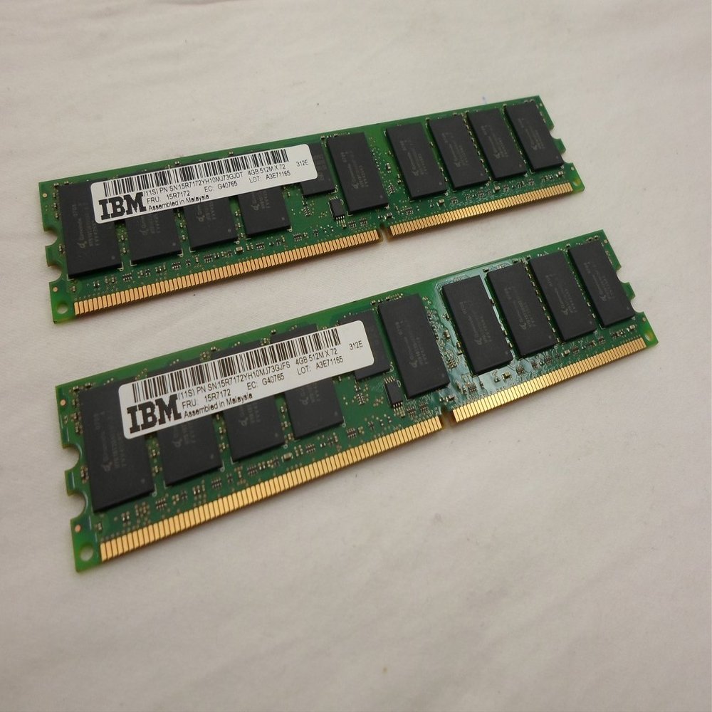 15R7172 IBM 12R8247 8GB (2 X 4GB) 1934 Memory Kit