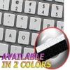 4Keyboard MAC NS Dvorak Non-Transparent Keyboard Stickers White Background for Desktop, Laptop and Notebook view 1
