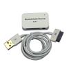 MaximalPower WHITE Bluetooth Audio Receiver Wireless Stereo Music w/ 3.5mm Jack & 30-Pin Port for iPhone, iPod, Pad view 1
