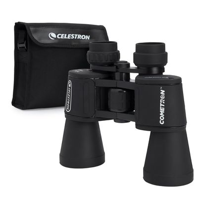 Celestron - Cometron 7x50 Astronomy Binoculars  Entry-Level for Stargazing and Comet Watching  Large 50mm Objective Lenses  Wide 6.6 Field of View  Multi-Coated Optics