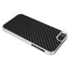 Deluxe Black Carbon Fiber Clip On Hard Back Case Cover For New iPhone 5 view 3