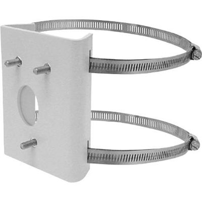 Pelco PA101 Pole Adapter for EM1400, PM14, MM1000 Mounts. Minimum Pole Diameter 1.5 in. Mounting Straps Included