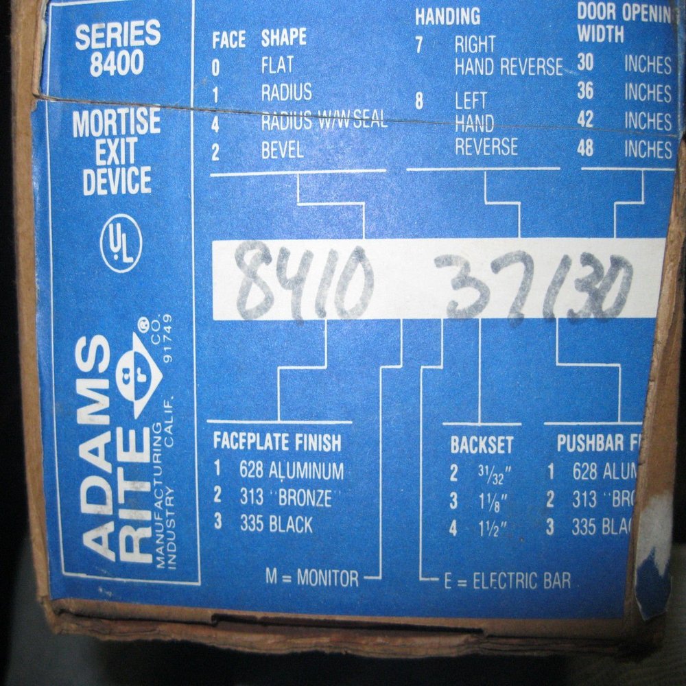 Adams Rite - 8410-37130 - 8410-37130