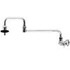 T&S Brass B-0592-CR Pot Filler with Wall Mount, Single Control, Cerama, 18-Inch Double Joint Nozzle and Insulated On/Off Control view 1