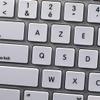 4Keyboard MAC NS French AZERTY Non-Transparent Keyboard Decals White Background for Desktop, Laptop and Notebook view 1