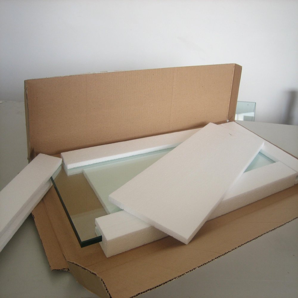 8 x 36 x 3/8 Tempered Glass