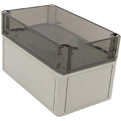 Altech Corp. 130-506, Enclosure; Box-Lid; Polystyrene; Gray; 7.09x4.33x4.37 In; IP66; NEMA12K; TK Series