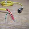 BANNER ENGINEERING MQEAC-406 75291 - CORDSET C-Code M12 Single Ended;4-PIN Straight Female Connector; 1.83 M (6.00 FT) in Length; Yellow PVC Jacket, Nickel-Plated Brass NUT view 4