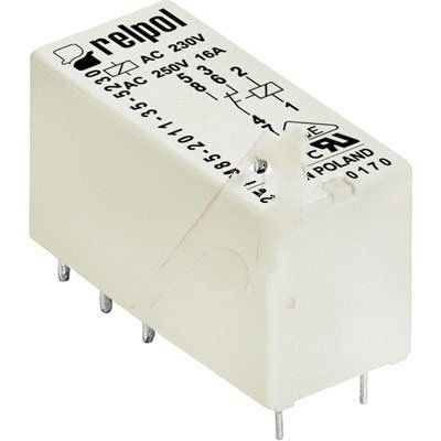 Altech Corp. RM84-2012-35-1012, Relay; Miniature; DPDT; 12VDC; 360 Ohm; IP67; 8A; 29 x 12.7 x 15.7 mm