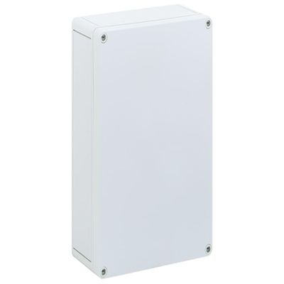 Altech Corp. 110-408, Enclosure; Box-Lid; Polystyrene; Gray; 10x7.09x3.54 In; IP66; NEMA 4X; TK Series