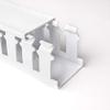 "HellermannTyton 181-15208 SLOTTED WALL DUCT, 1.5INX2IN NON-ADHESIVE, PVC, WHITE, 5-6FT STICKS" view 1