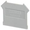 Terminal Block Tools & Accessories END COVER GRY view 1