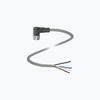 PEPPERL & FUCHS V1-W-2M-PUR 250 VDC, 250 VAC, M12 X 1.00 Connector, Right Angle Plug, Sensor, 2 Meters, 4 AMP view 1