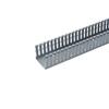 Panduit F1X1.5LG6 Type F Narrow Slotted Duct, PVC, Light Gray view 1