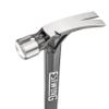 ESTWING Ultra Series Hammer - 15 oz Rip Claw Framing Hammer with Smooth Face & Genuine Leather Grip - E15S view 3