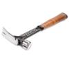 ESTWING Ultra Series Hammer - 15 oz Short Handle Rip Claw Framing Hammer with Smooth Face & Genuine Leather Grip - E15SR view 2
