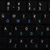 Apple NS Norwegian - English Non-Transparent Keyboard Labels Black Background for Desktop, Laptop and Notebook view 4