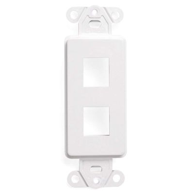 Leviton 41642-W QUICKPORT D CORA Platform (2-Port; White)