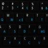 APPLE NS SWISS - ENGLISH NON-TRANSPARENT KEYBOARD LABELS BLACK BACKGROUND for DESKTOP, LAPTOP and NOTEBOOK view 4