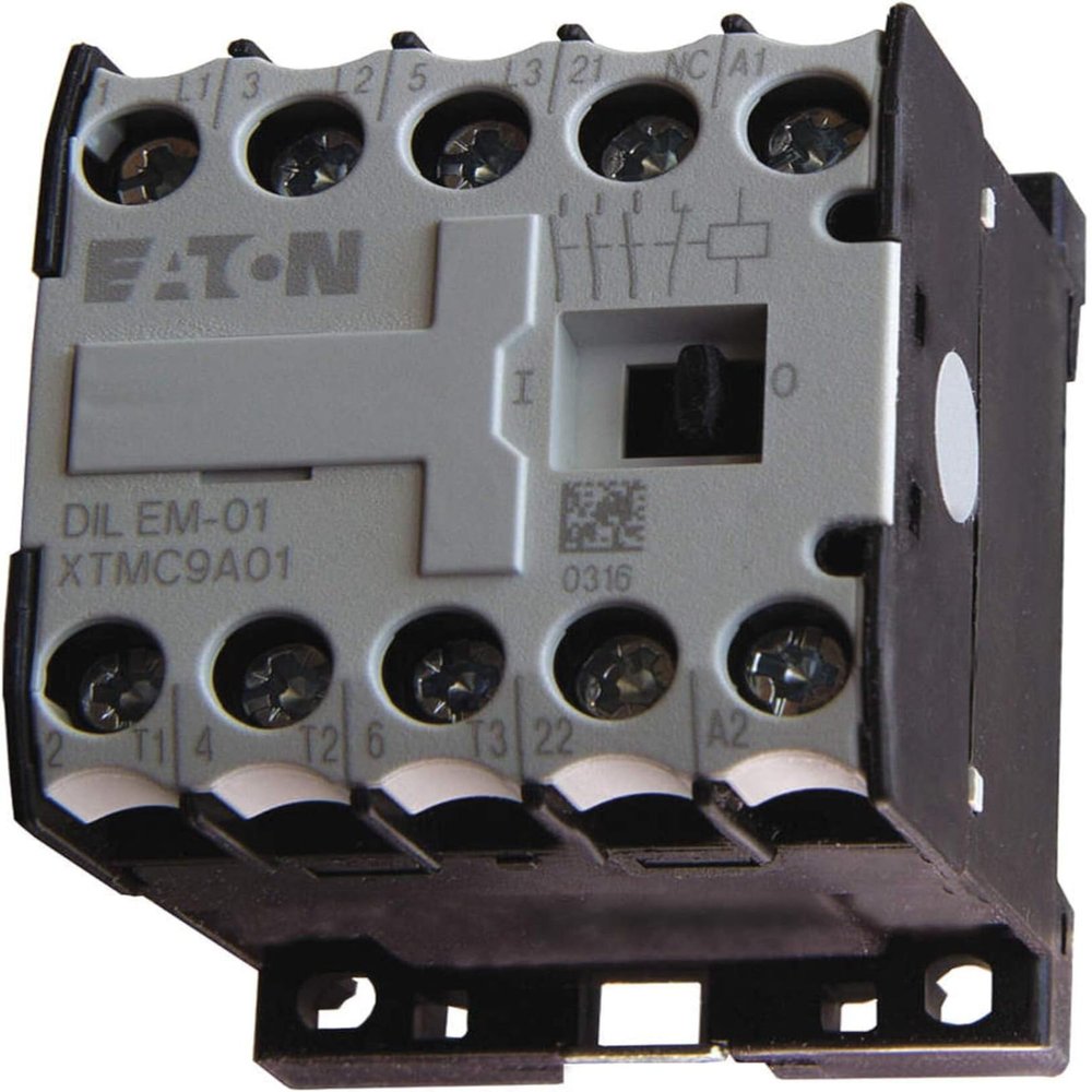 Eaton XTMC9A01B IEC Mini Magnetic Contactr,240VAC,9A,1NC