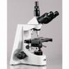 AmScope T690C-PCT200-PL Phase-Contrast Trinocular Compound Microscope, 40X-2500X Magnification, WH10x and WH25x Super-Widefield Eyepieces, Infinity Plan Achromatic Objectives, Brightfield, Kohler Condenser, Double-Layer Mechanical Stage, Includes 4 P view 2