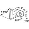 Prime-Line L 5790 Window Screen Bottom Latches (Single Pack) view 2