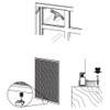 Prime-Line L 5790 Window Screen Bottom Latches (Single Pack) view 3