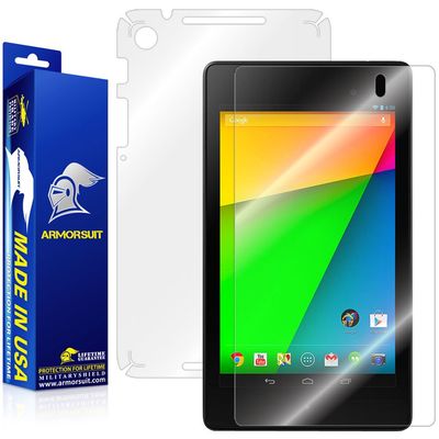ArmorSuit MilitaryShield Full Body Skin Film + Screen Protector for Google Nexus 7 2nd Generation - Anti-Bubble HD Clear Film