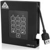 Apricorn 256GB Aegis Fortress FIPS 140-2 Level 2 Validated 256-Bit Encrypted USB 3 External SSD (A25-3PL256-S256F) view 1