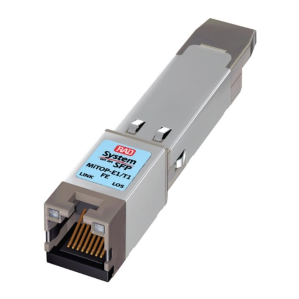 RAD - MITOP-E1T1/GE - SFP-Format TDM Pseudowire Gateway,Gigabit
