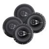 4 New Rockford Fosgate R165X3 6.5" 180W 3 Way Car Audio Coaxial Speakers Stereo view 1
