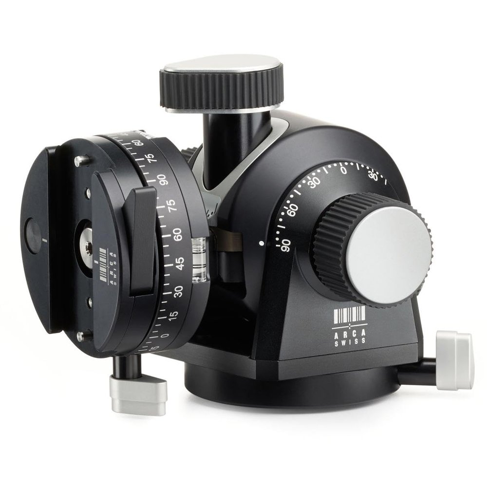 Arca Swiss d4 Geared Tripod Head with Quick Set MonoballFix Device (Plate Not Included)