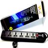 VCT WPSB 220/240 Volt 6-Universal Outlet Power Strip and Surge Protector 13 Amp Circuit Breaker 50/60 Hz 450 Jules with Grounded Euro Plug view 2