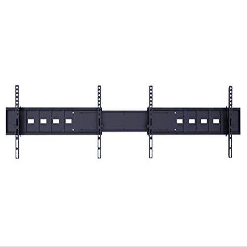 Multibrackets 7792 M Public Display Stand, Dual Display (40" - 55") Mounting Base (by Multi Bracket), Black