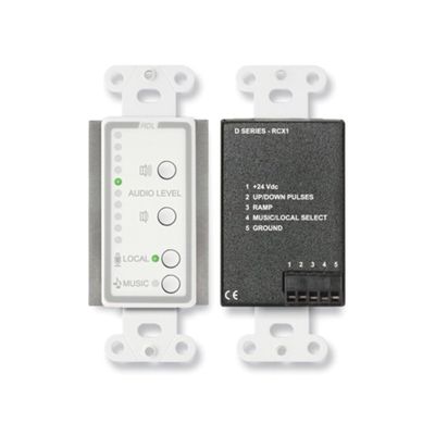Radio Design Labs RDL Room Control for RCX-5C Room Combiner - Decora Black (DB-RCX1)