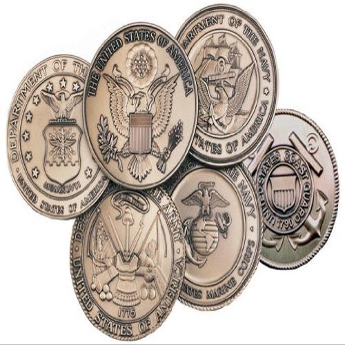THE UNITED STATES COAST GUARD BRASS SERVICE MEDALLION