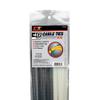 Performance Tool W2928 24pc 40" Cable Tie Set, Black and White With Tensile Strength 250 Lbs view 2