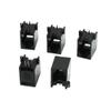 uxcell 5 Pcs RJ9 RJ10 RJ22 4P4C Handset Sockets Jacks 13 x 9.5 x 14mm view 1